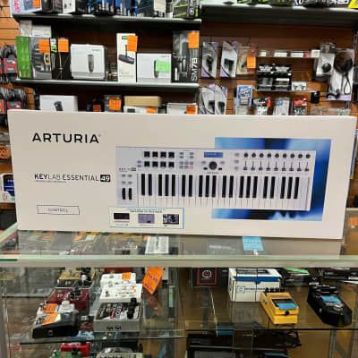 Arturia KeyLab Essential 49 MIDI Controller  White