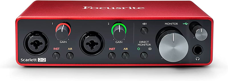 Focusrite Scarlett 2i2 2nd Gen USB Audio Interface | Reverb