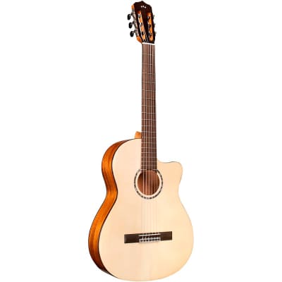 Cordoba Fusion 5 Acoustic-Electric Classical Guitar Natural image 3