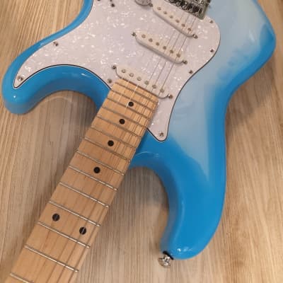 2022 Elite ® Strat Style Pro Style Guitar "Sky Blues " ,Hot Mods w/ Z-Mule® Pickups  LTD image 5