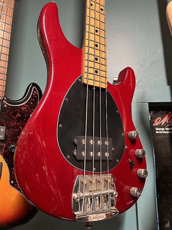 Ernie Ball Music Man Sterling 1994 - Trans RED