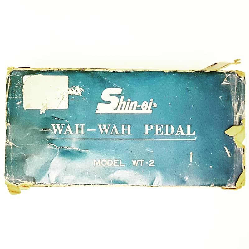 Vintage NOS Shin-ei Companion Wah Pedal Original Guitar Effect w/ Box