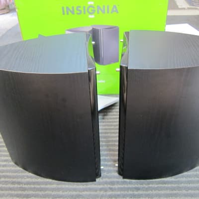 PR NEW Insignia NS-B2111 6.5 Coaxial Stereo/Home Theater Speakers, Box, Manual, Superb Design/Sound 2006 Black image 5