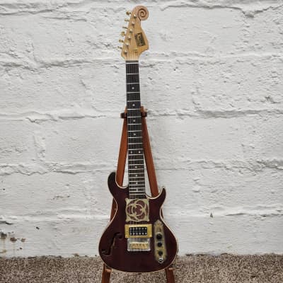 Postal 24" scale electric guitar with built in speaker image 12