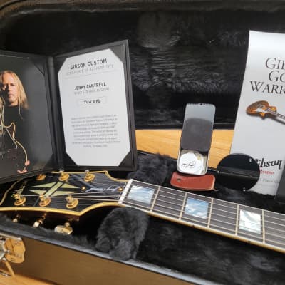Gibson Custom Shop Jerry Cantrell Signature "Wino" Les Paul Custom (Signed, Aged) 2021 Wine Red image 14