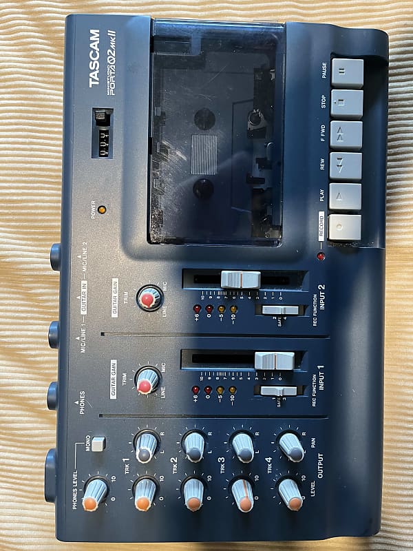 TASCAM Porta 02 mkII Ministudio 4-Track Cassette Recorder