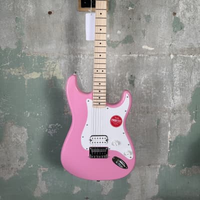 Squier Sonic Stratocaster HT H - Flash Pink image 1