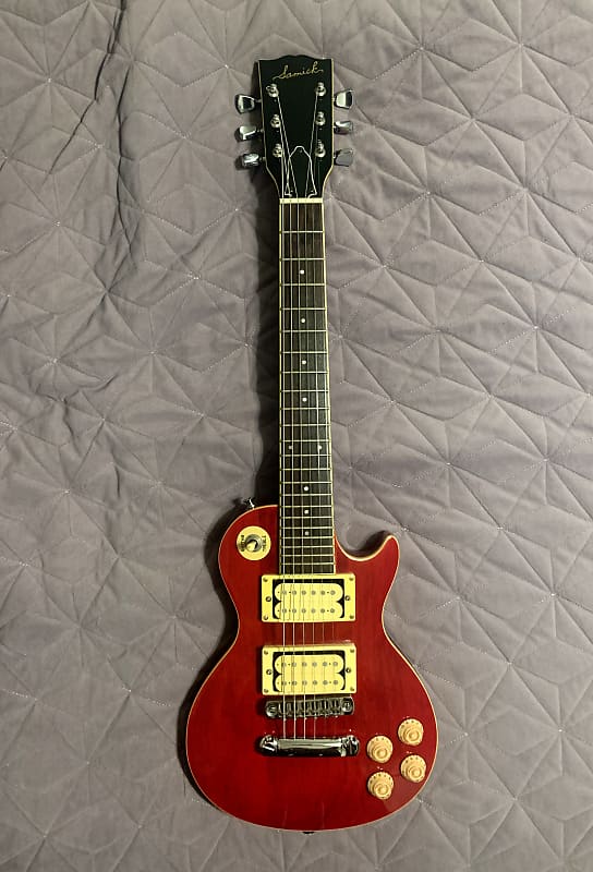 Samick Mini Les Paul - 1980's, Made in Korea, Transparent