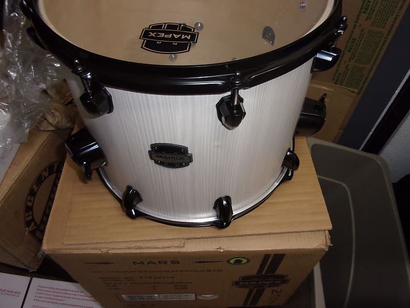Mapex Mars Birch Bonewood White 14" x 13" Floor Tom with Reverb