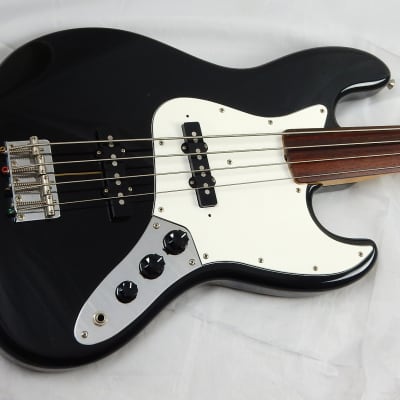 Fender Japan JB-355-FL 4-String Fretless Jazz Bass w/Case - | Reverb