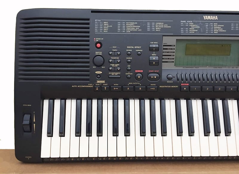 【現状品】YAMAHA PSR-630 シンセサイザー 純正ケース付 61鍵 Yamaha Psr-630 Keyboard Electronic Piano High-Class | eBay