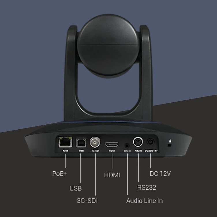 AVer TR530 PTZ Camera - 30x Optical Zoom Auto Tracking Camera -  Pan/Tilt/Zoom Full HD 1080p with 120 Degree Field of View