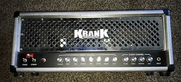 Krank Rev revolution series 1 one 100 watt tube guitar amp head made in the  USA