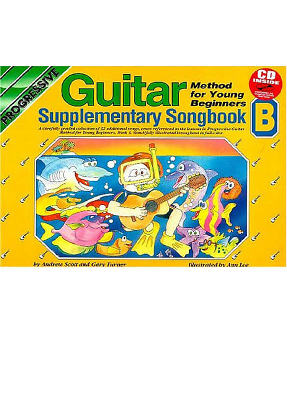 Acoustic Guitar Electric Guitar Young Beginner Book Reverb
