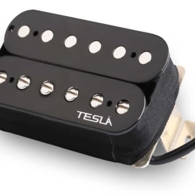Tesla VR-NITRO Humbucker Guitar Pickup - Bridge / Zebra image 2
