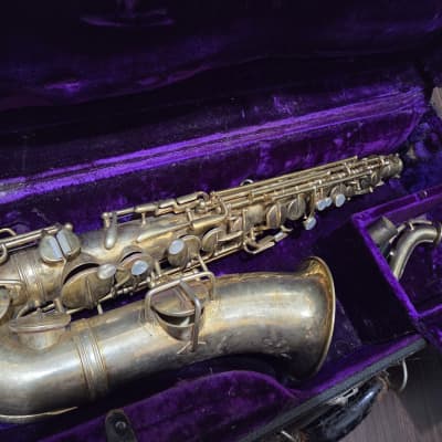 Alto Saxophone Vintage | Frank Holton Gold | Martin Handcraft Silver Holton image 2