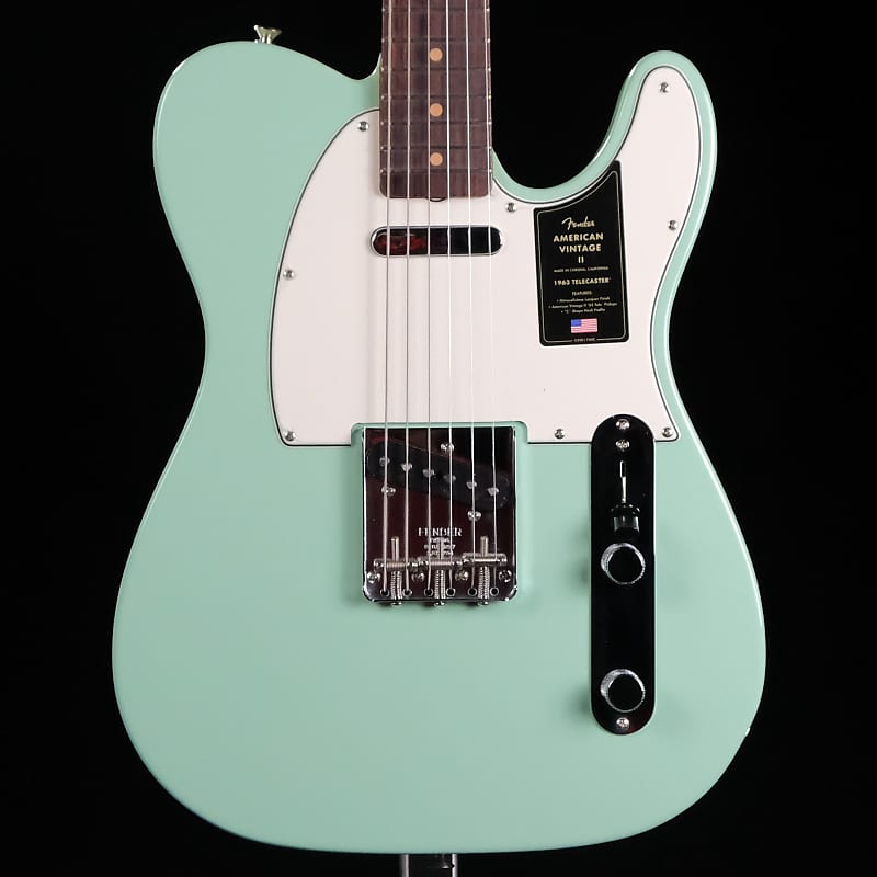 Fender American Vintage II 1963 Telecaster Electric Guitar - Surf Green image 1