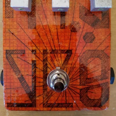 Phosphene Audio SciFi 91 Fuzz Orange with Natural Knobs 2021 image 1