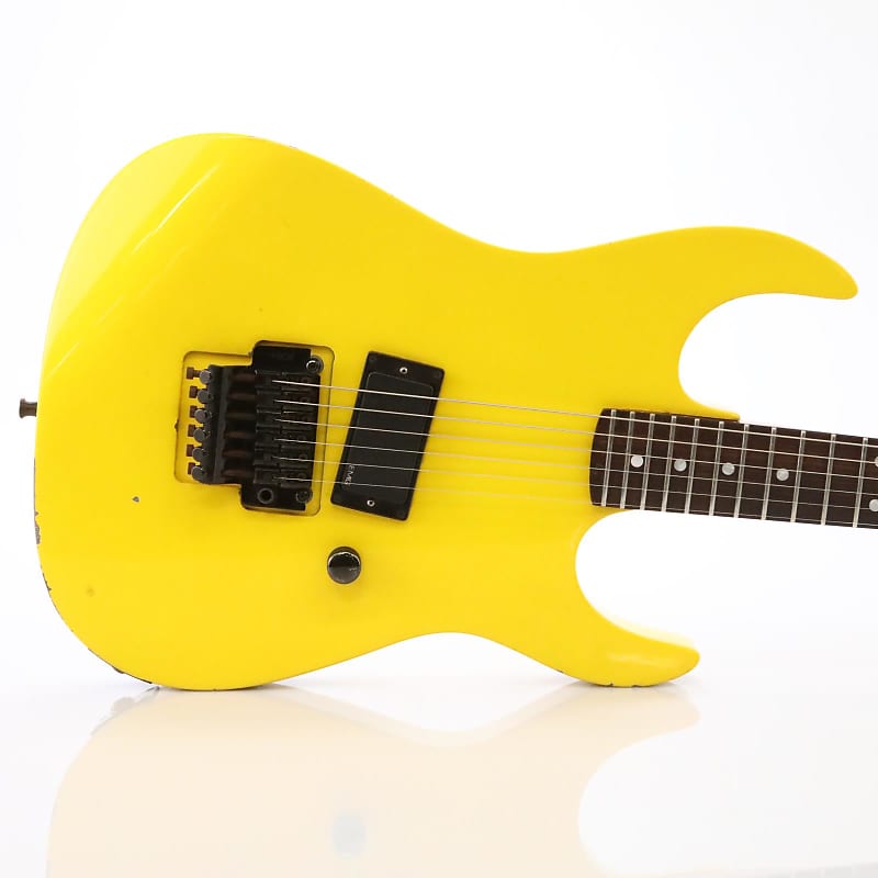 1980s BC Rich Gunslinger Prototype Yellow Guitar Vivian Campbell? #47221 image 1