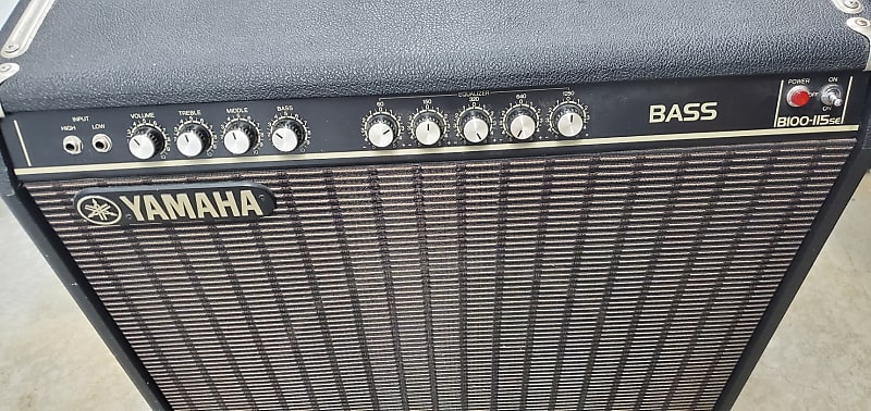 Yamaha B100-115 SE Bass Amplifier Made In Japan 1980s | Reverb