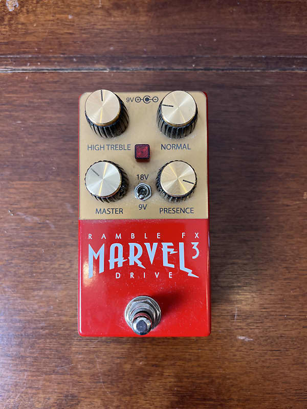 Ramble FX Marvel Drive 2010s - Red image 1