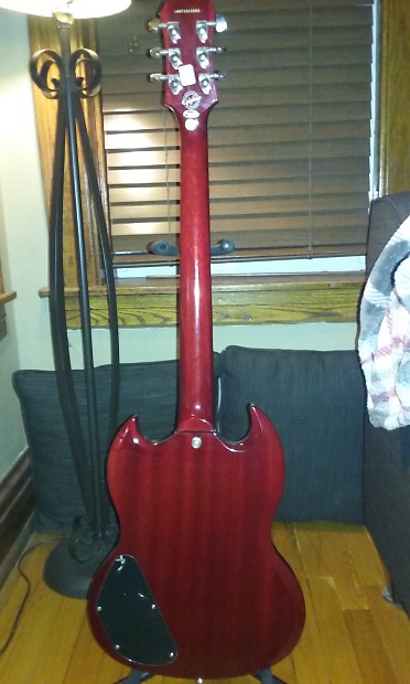 Epiphone SG 2010年製造 Epiphone SG Classic Worn P-90s Worn Cherry <エピフォン