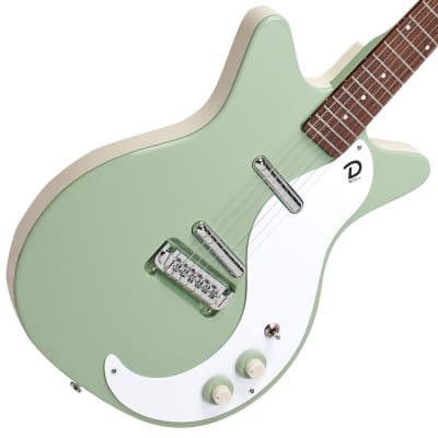 Danelectro '59M NOS Electric Guitar ~ Keen Green image 6