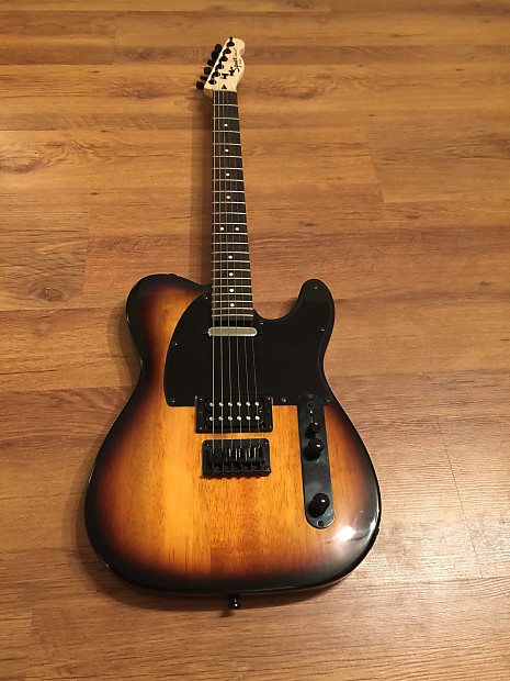 Squier telecaster with humbuckers outlet