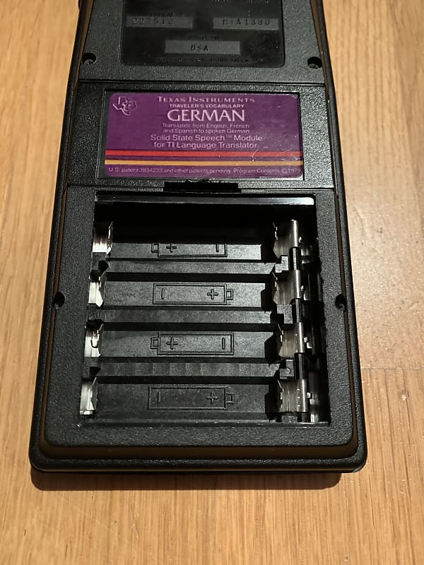 レア】 TI Language Translator テキサス・インスツルメンツ 【公式通販】