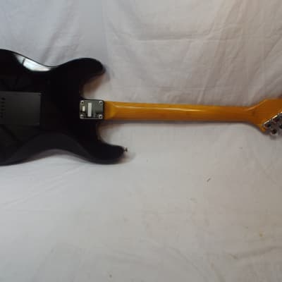Memphis 302B 80's Black Guitar (((Very Nice))) image 7
