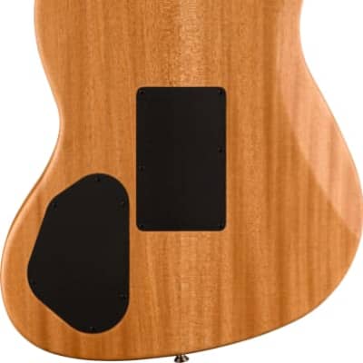 Fender American Acoustasonic Jazzmaster Acoustic Electric Guitar Natural, Ebony Fingerboard image 3
