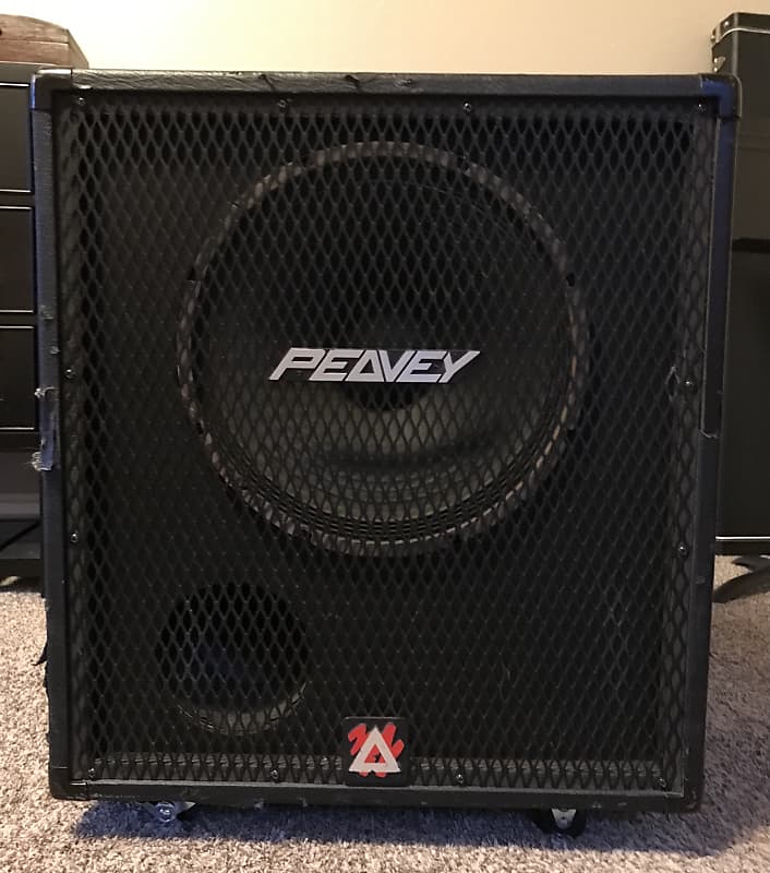 Peavey 115 BVX 400-Watt 1x15" Bass Speaker Cabinet 2000s - Black image 1