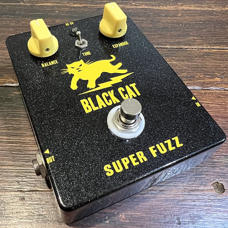 Black Cat Super Fuzz Pedal