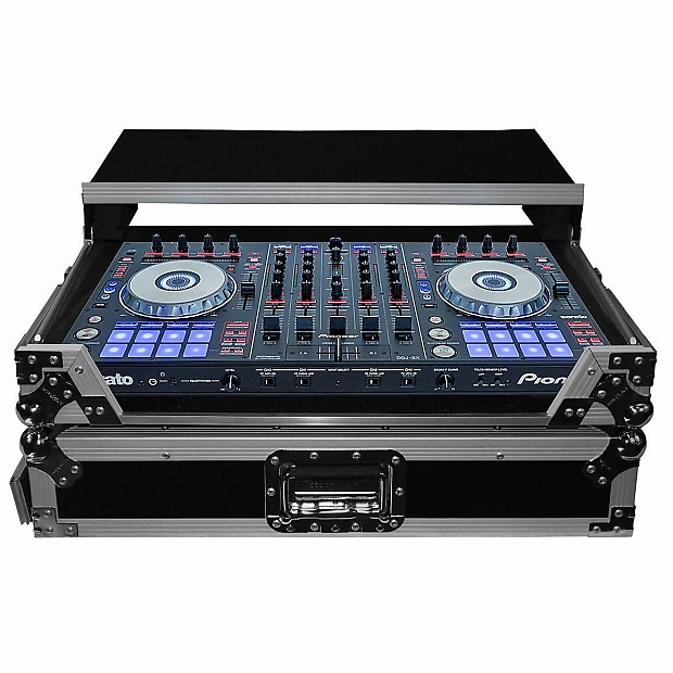 ProX XS-DDJSX-WLT Road Case with Laptop Shelf for Pioneer DDJ-SX/RX image 1