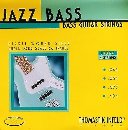 Thomastik-Infeld JR364 Jazz Rounds, 4-String Super Long image 1