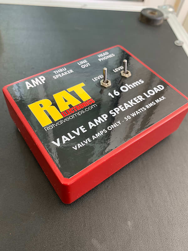 Rat Electronics Valve Amp Speaker Load 16ohm 2000 red Reverb