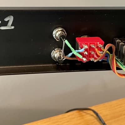 Ambrosonics 13 Pin Guitar 13 Pin Break Out Panel 2022 Black Anodized AMB-13P-1 2022 - Black Anodized with White Lettering image 9