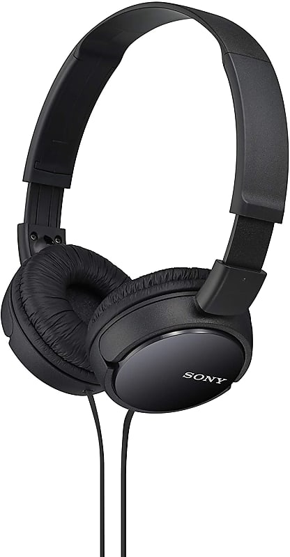 Sony - MDR-ZX110/BLK - ZX Series Stereo Headphones - Black Bild 1