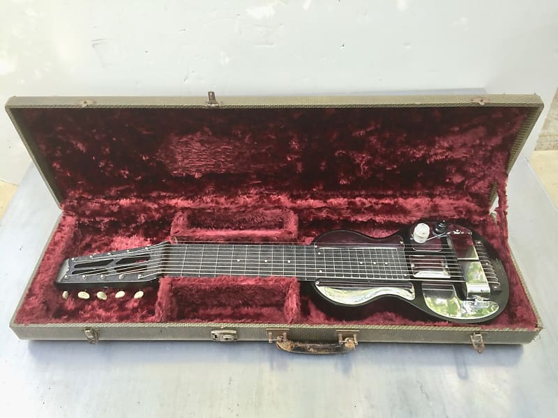 Rickenbacher 10-string lap steel guitar 1938 (?) black | Reverb