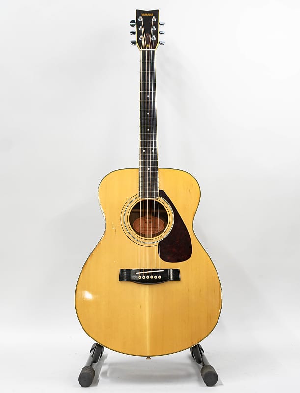 Yamaha FG-202 Nippon Gakki Orange Label Acoustic Guitar with Case - Natural image 1