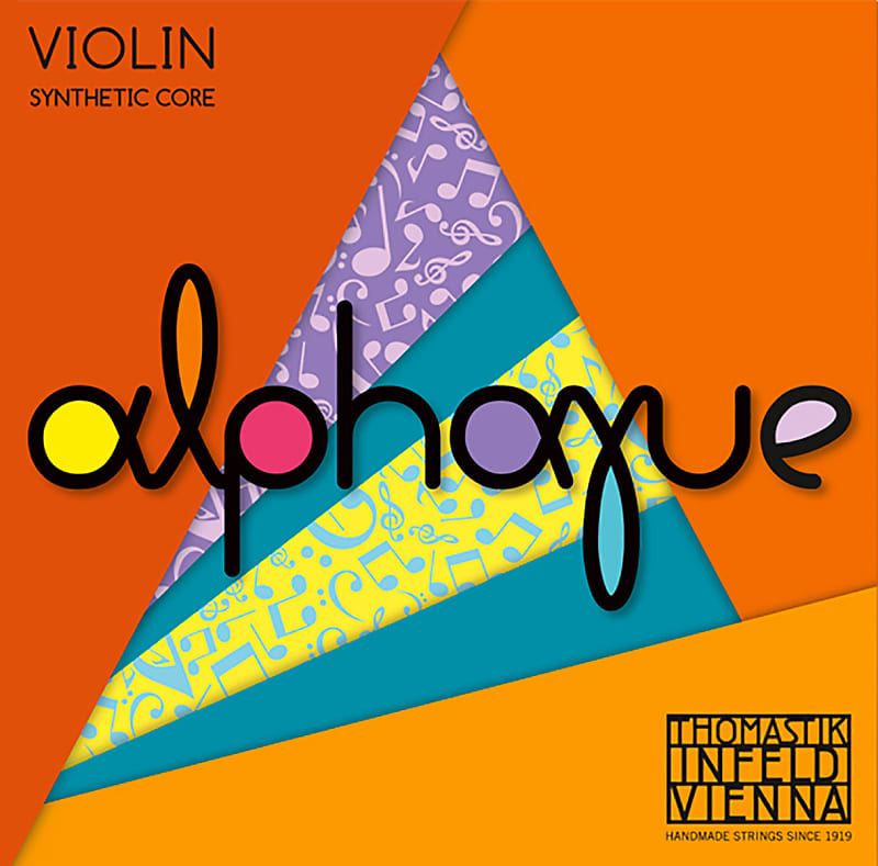 Thomastik-Infeld AL03 1/4 Alphayue Monel Wound Synthetic Core 1/4 Violin String - D (Medium) image 1