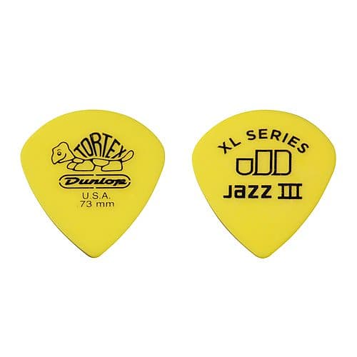 Dunlop Tortex Standard Pick Yellow .73 mm, One Pick