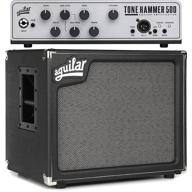 Aguilar TH500V2 Tone Hammer Gen 2 500watt Bass Amplifier Reverb
