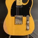 Vintage V52MRBS Icon Series Electric Guitar Distressed Butterscotch Finish