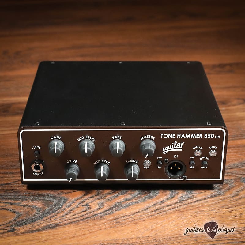 Aguilar TH350 Tone Hammer 350 LTD Bass Amp Head w/ Carry Bag | Reverb