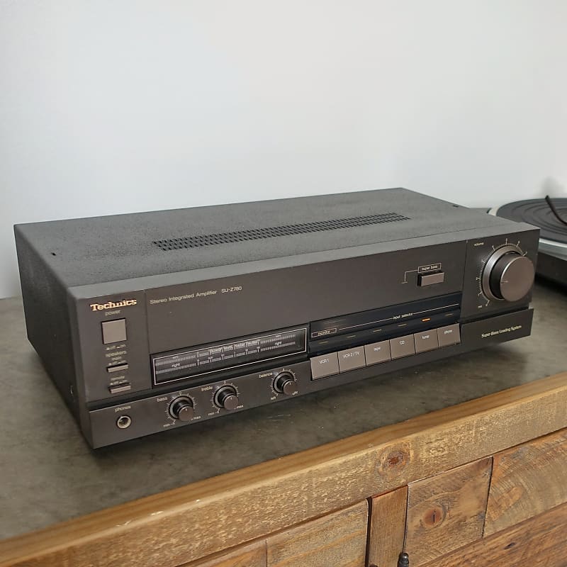 Technics SU-Z780 Amplifier 1989: 80 WPC, Great Condition and