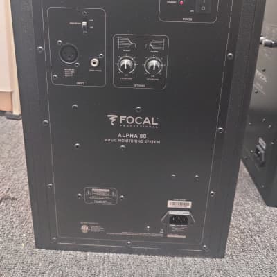 Focal Alpha 80 Active Monitor (Pair) 2010s - Gray | Reverb