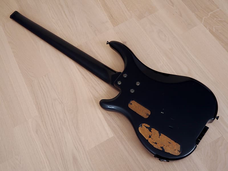 1980s Fernandes Revolver FRB Headless PJ Active Electric Bass