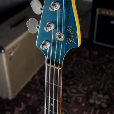 Japan Fender Jazz Bass JB62 MH 1998 Lake placid blue image 10