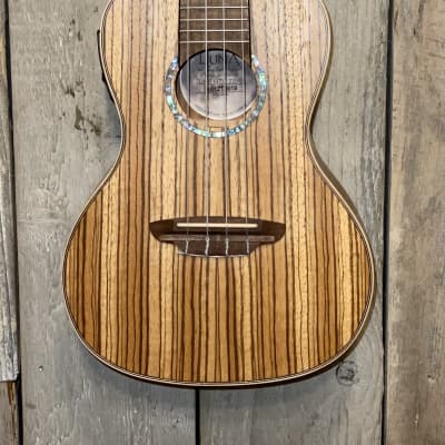 New Luna High Tide Zebrawood Concert Ukulele, Help Support Small Business & Buy It Here , Thanks ! image 3